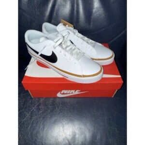 Nike Court Legacy NN Men’s Size 13 White Desert Ochre DH3162-100